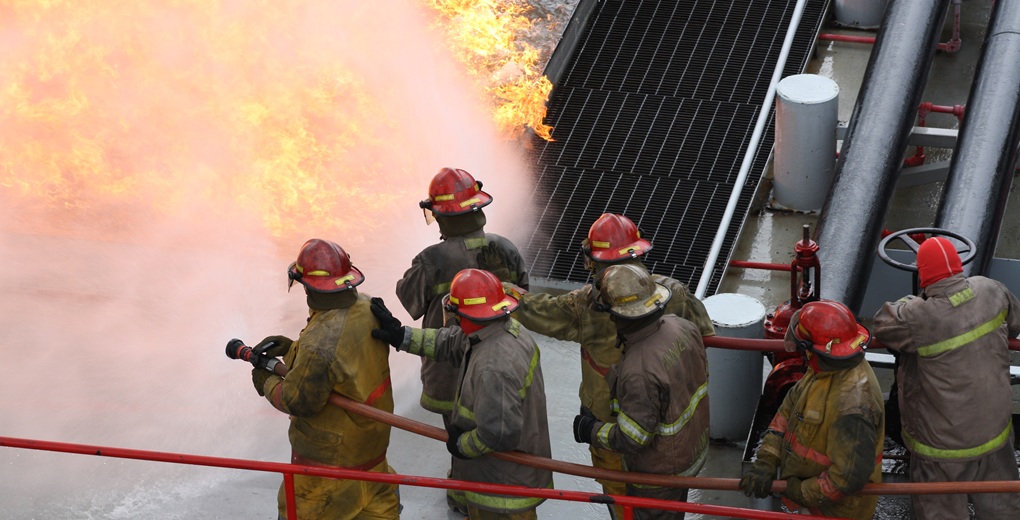 Photo representing Marine Firefighting